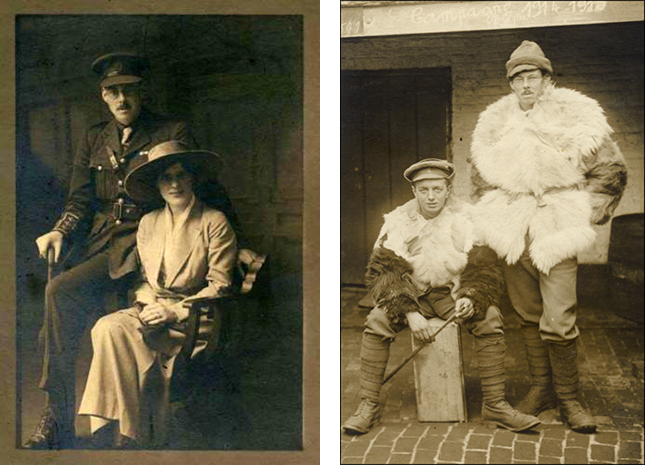 Two photos of Captain Clement Perronet SELLS (1908) - RH photo courtesy of Dix Noonan Webb