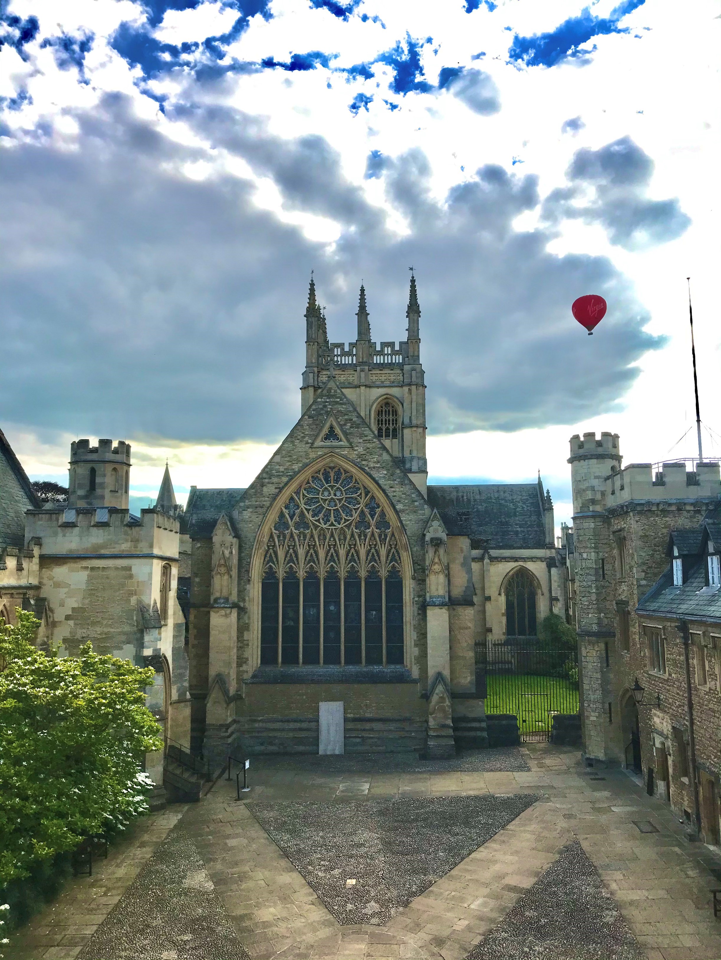 An entry for the 2021 Student Photography Competition by Grace Clark (2018) who used a quote from Tolkien for her caption: ‘Look, up at the sky. There is a light, a beauty up there, that no shadow can touch’