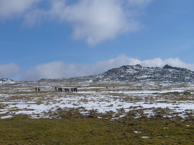 Walking on Bodmin Moor