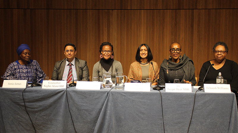 Members of the discussion panel - Photo: © Emilia Cieslak/Keble College