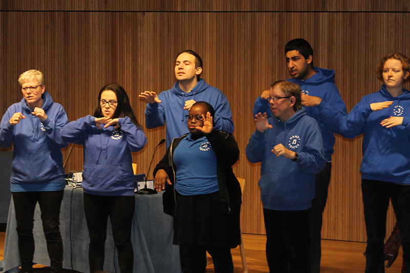 Handy Voices Signing Choir - Photo: © Emilia Cieslak/Keble College