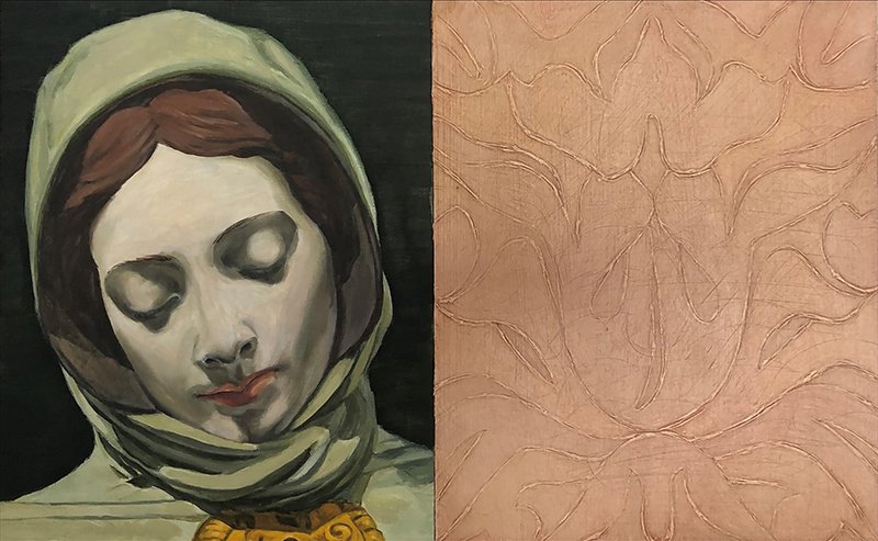 ‘Prosopopoeia (Dalou, Fitzwilliam)’, one of the works included in the Royal Academy’s 2020 Summer Exhibition