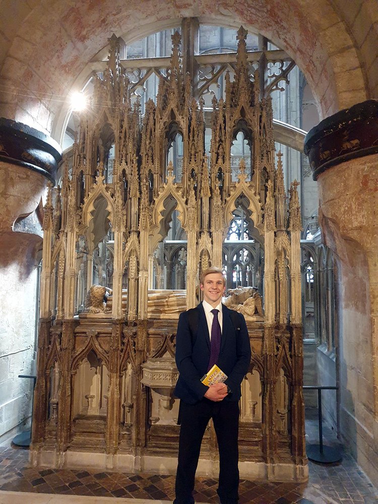 Gloucester cathedral, tomb of Edward II