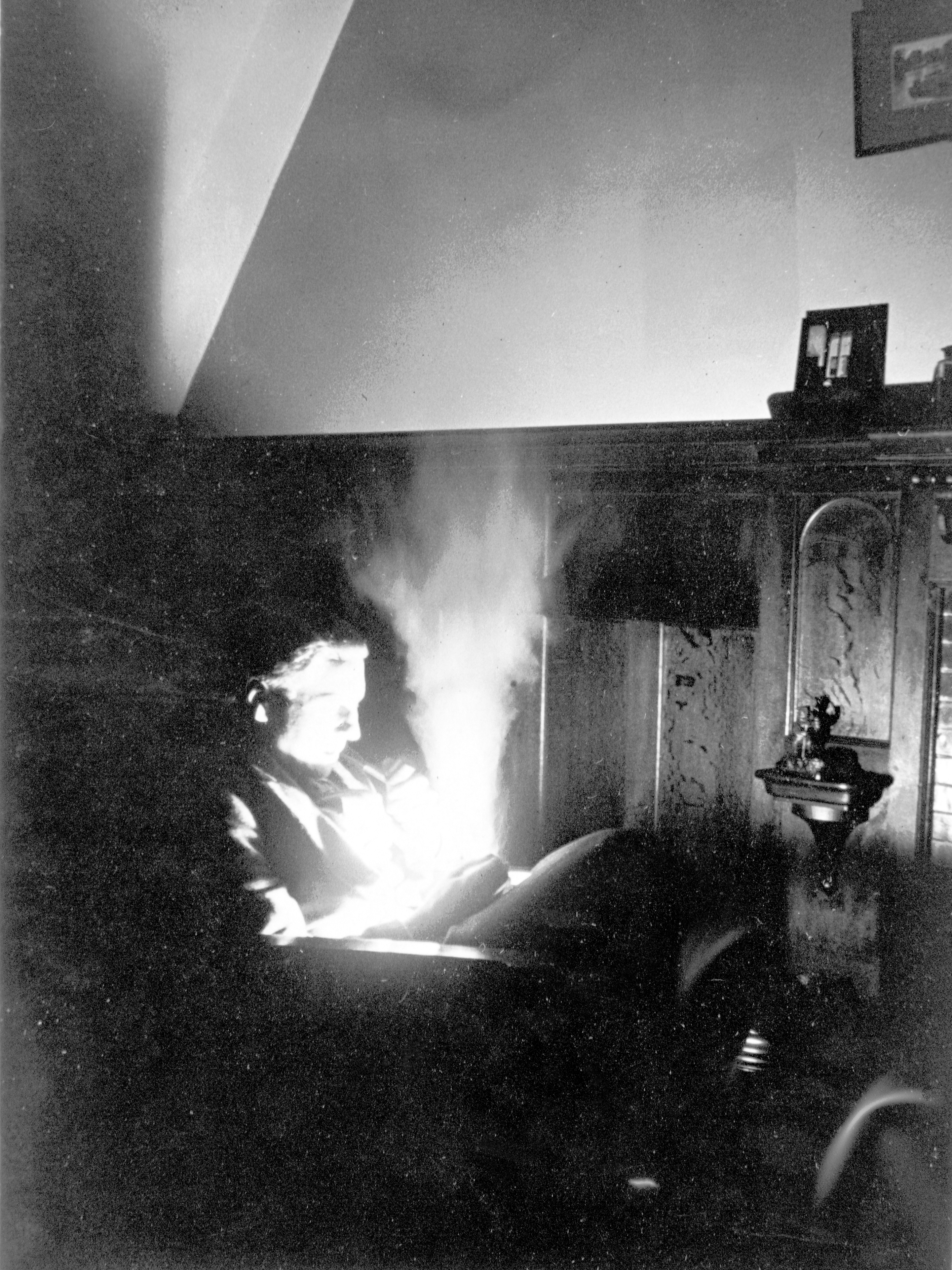 Man in room