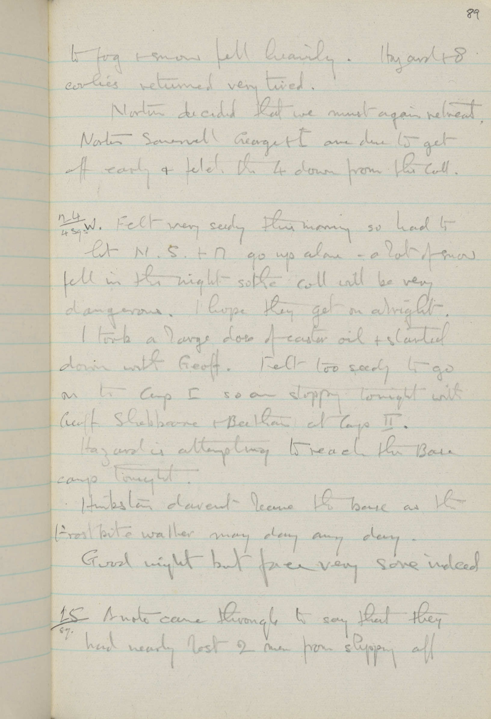 Letter from Sandy
