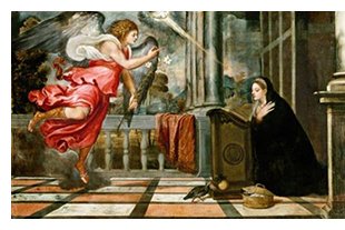 'The Annunciation' by Titian, c.1535