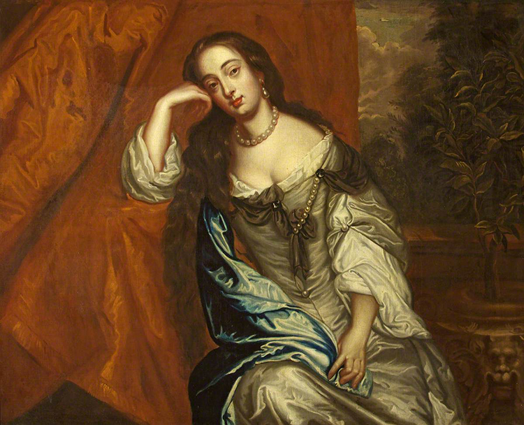 Barbara Villiers, Countess of Castlemaine, after Sir Peter Lely, 17th-century. Reproduced by permission of the Provost and Fellows of Worcester College, University of Oxford. CC BY-NC-ND