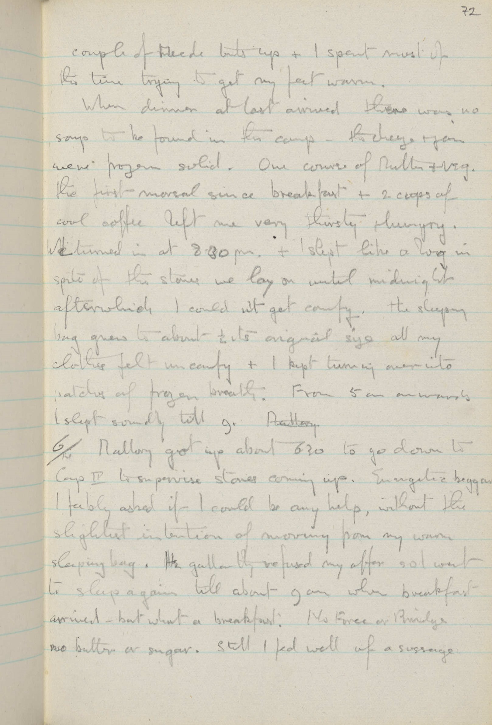 Letter from Sandy