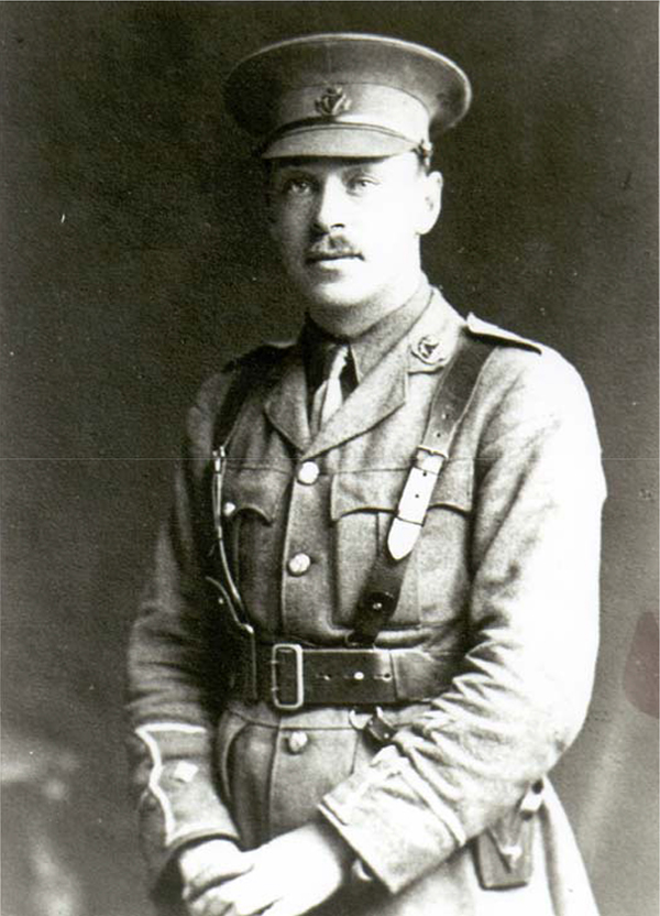 Captain Frederic(k) Henry LEWIN (1896) - Photo: courtesy The Connaught Rangers Association, Ireland