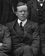 Charles Edward FRY (1901), from a photograph with his form group, date unknown - Photo: courtesy Manchester Grammar School