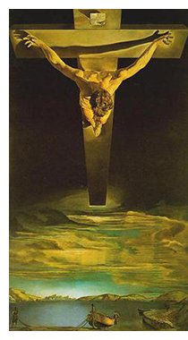 Christ of Saint John of the Cross, by Salvador Dalí