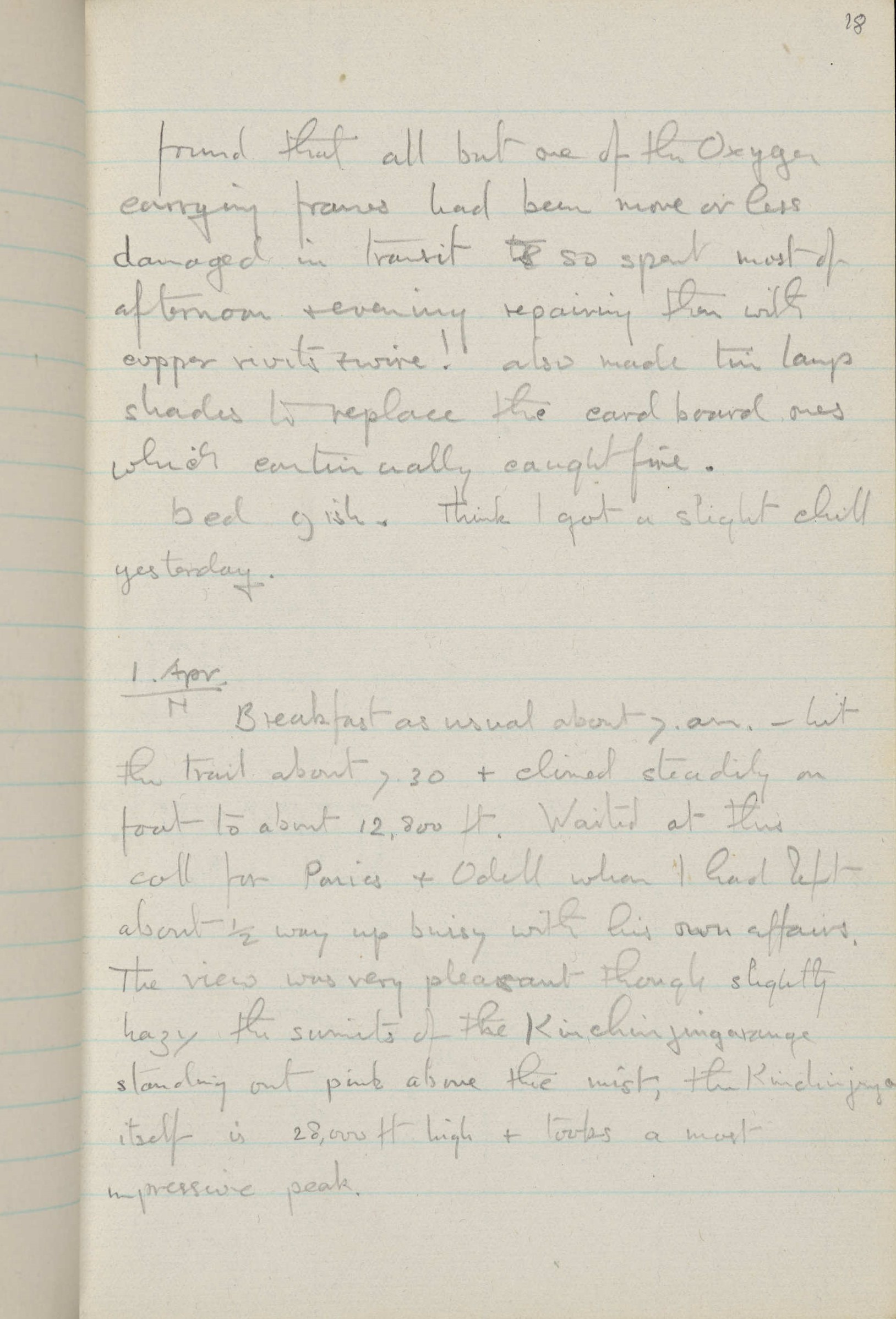 Letter from Sandy