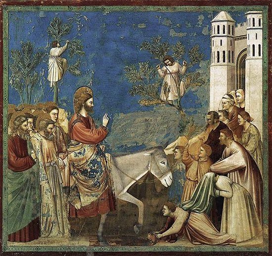 Giotto's 'Entry into Jerusalem'