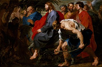 Entry of Christ into Jerusalem, by Anthony Van Dyck, 1617