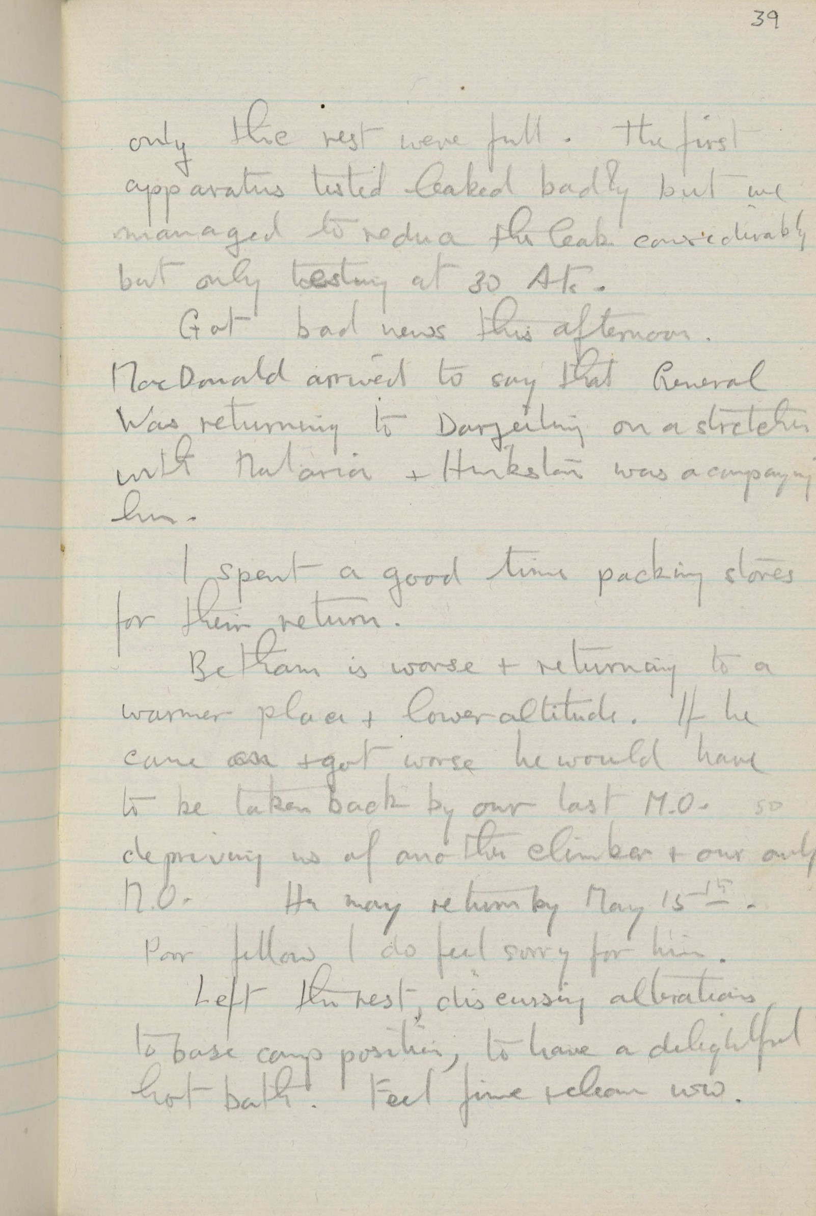 Letter from Sandy