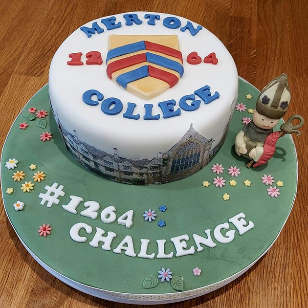 Francesca Lovell-Read's 1264 Challenge-themed cake