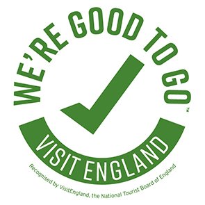 We're Good To Go - Recognised by VisitEngland, the National Tourist Board of England