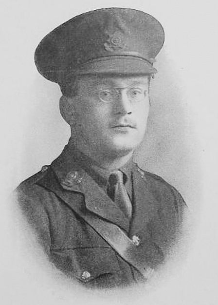 Lieutenant Hewitt HUGGARD (1908) - Photo: by permission of the Yorkshire Rugby Football Union