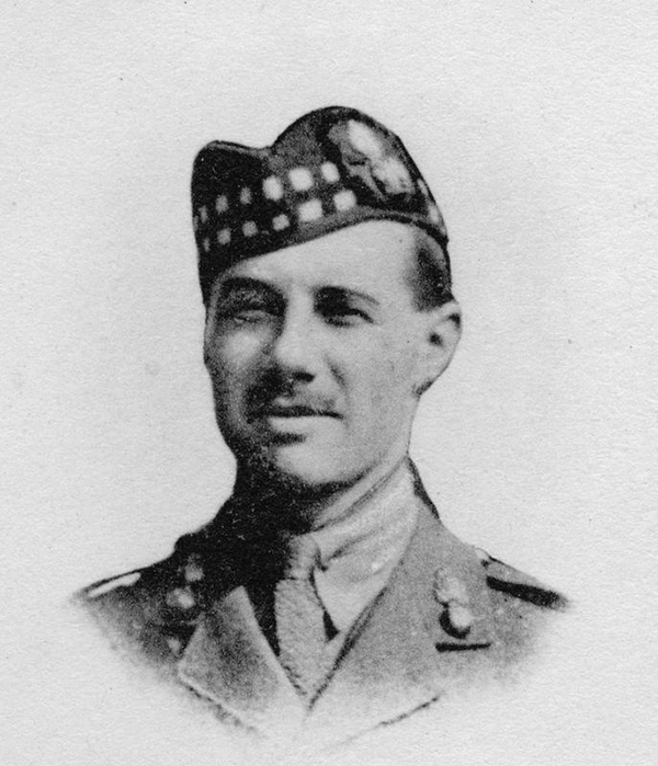 Second Lieutenant Halliday Gordon GILLIES - Photo: © IWM (HU 115072)