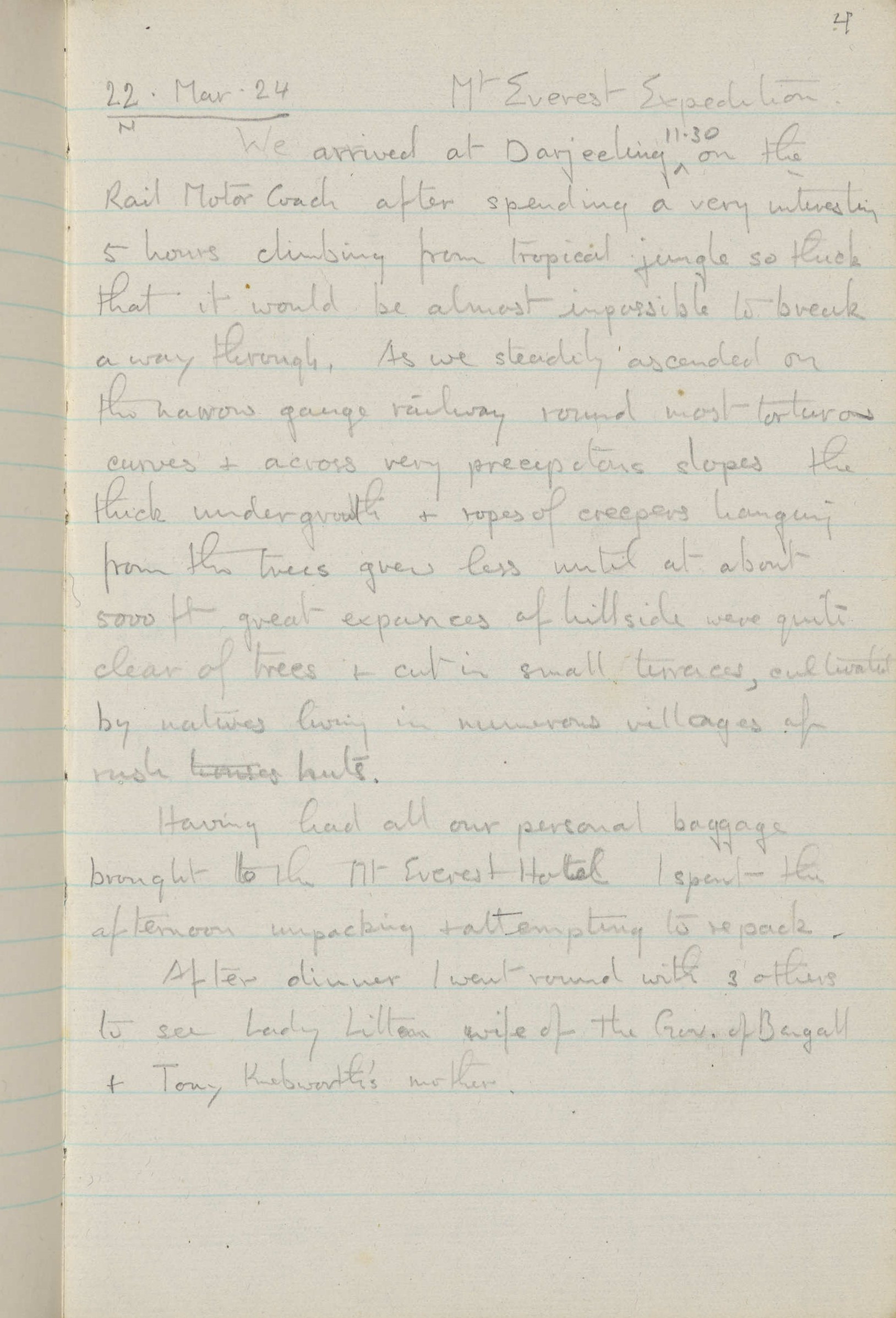 Letter from Sandy