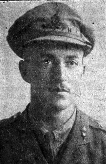 Lieutenant Christopher HARTLEY (1905) - Photo: from www.burnleyinthegreatwar.info, courtesy of Andrew Gill