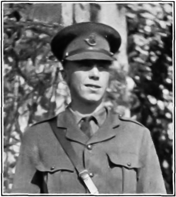 Second Lieutenant Lionel Shaw LEE (1910) - Photo: courtesy Wellington College