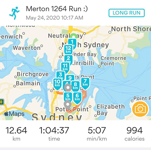 Paul White's run route
