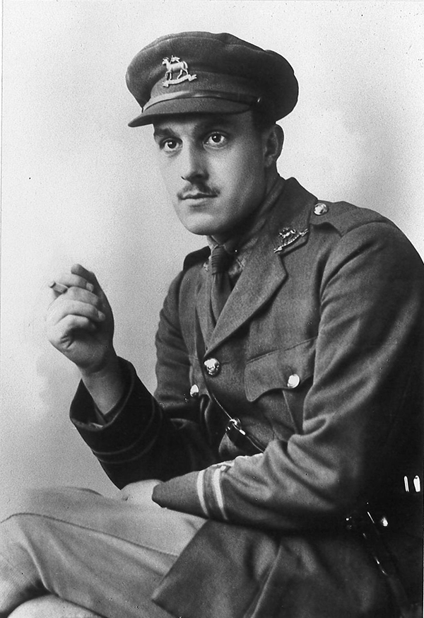 Captain Ronald Malcolm CLERK (1904) - Photo: courtesy Malvern College