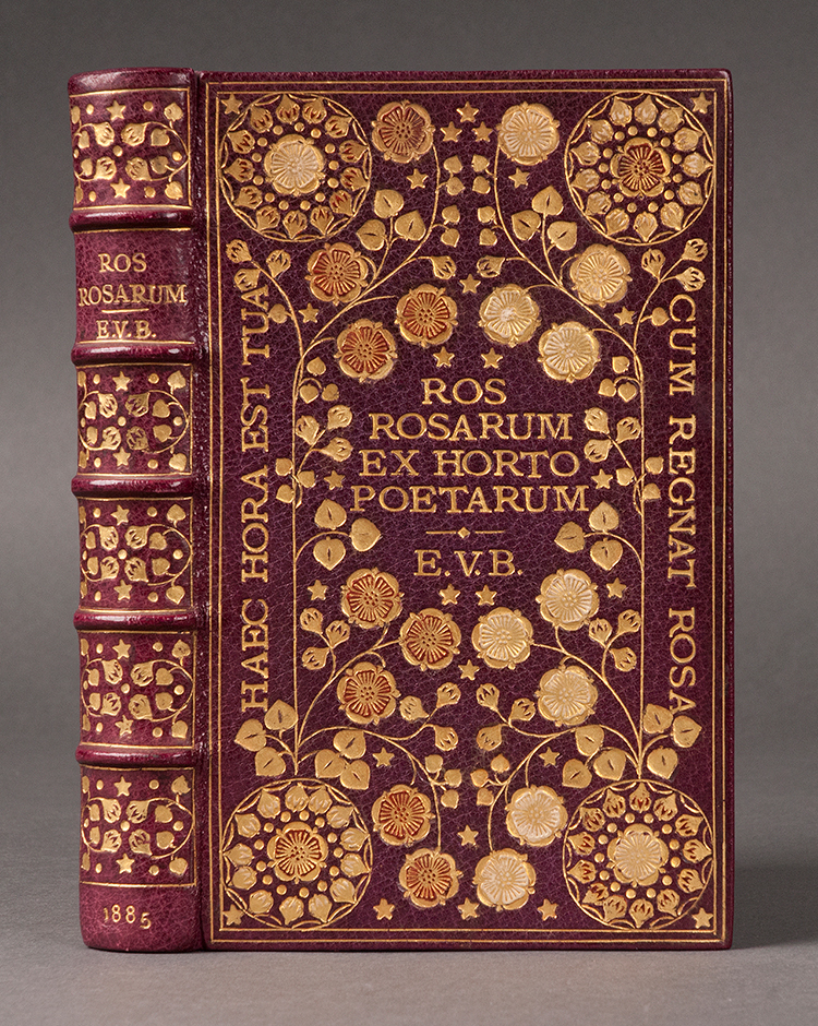 'Ros rosarum: ex horto poetarum' (1885) courtesy of the David M Rubenstein Rare Book & Manuscript Library, Duke University.