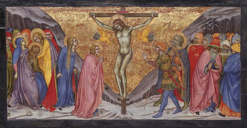 The Crucifixion, by Andrea di Bartolo, from the collection of the Metropolitan Museum of Art, New York The Crucifixion, by Andrea di Bartolo, from the collection of the Metropolitan Museum of Art, New York