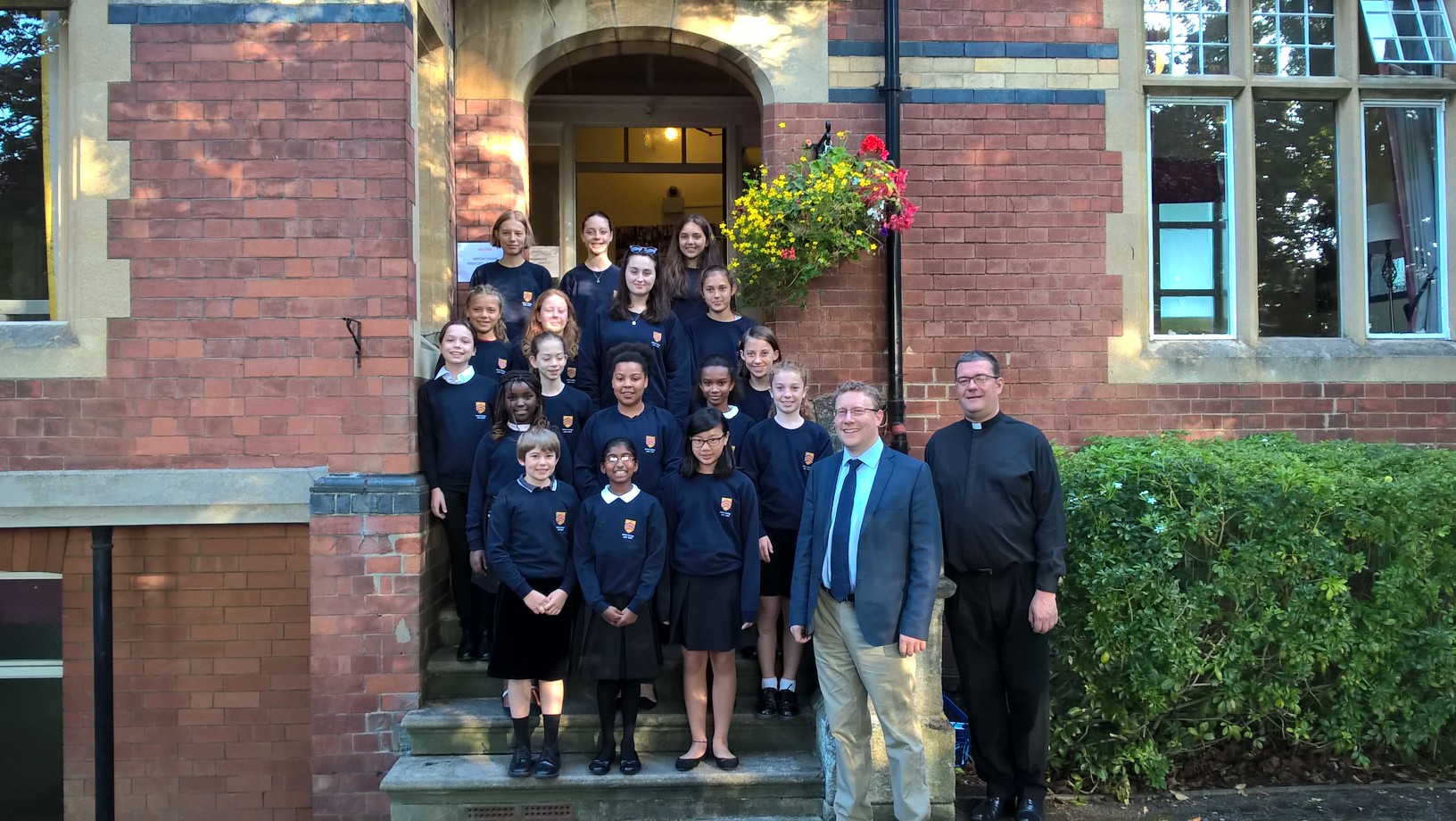 Merton College Girl Choristers in Cheltenham, 2017