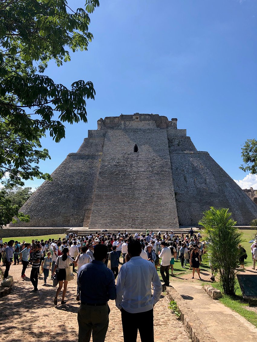 A ziggurat in Yucatán - Photo: © Mario Stepanik