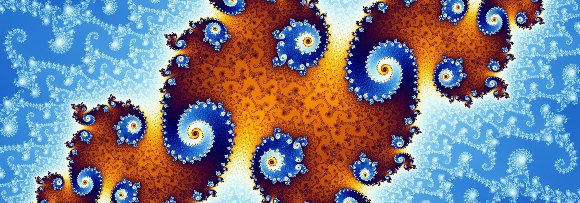 Partial view of a Mandelbrot set, created by Wolfgang Beyer with the program Ultra Fractal 3 Partial view of a Mandelbrot set