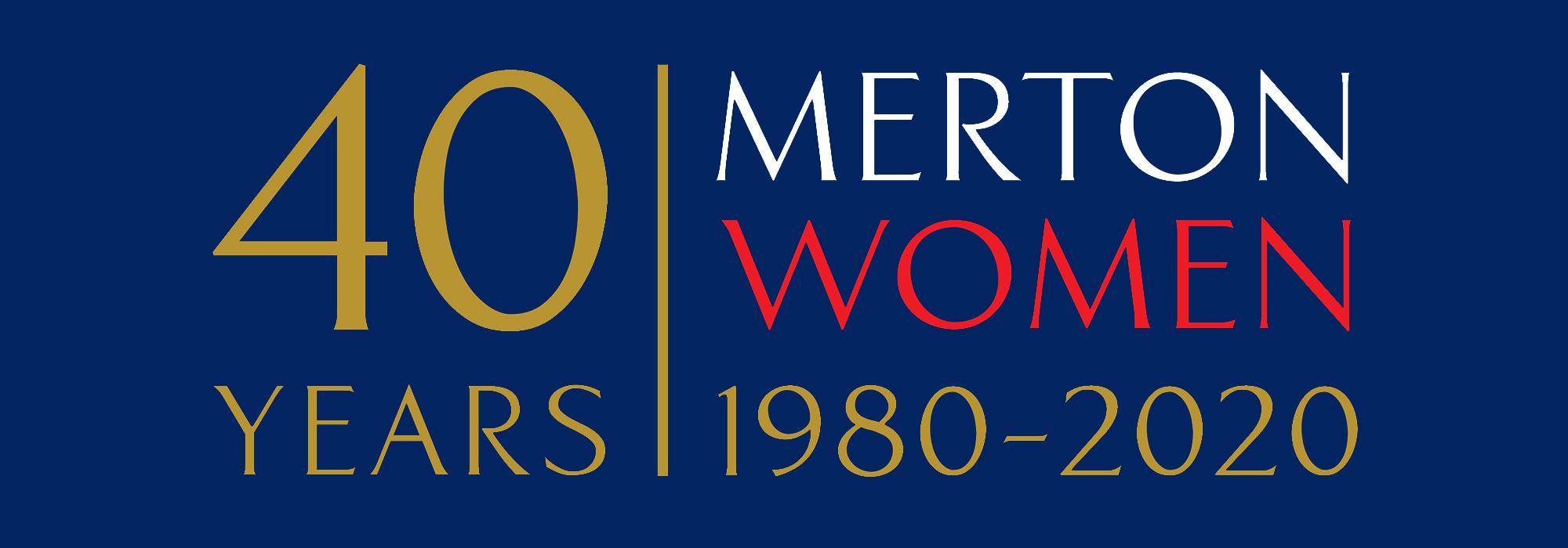 40 Years | Merton Women 1980-2020