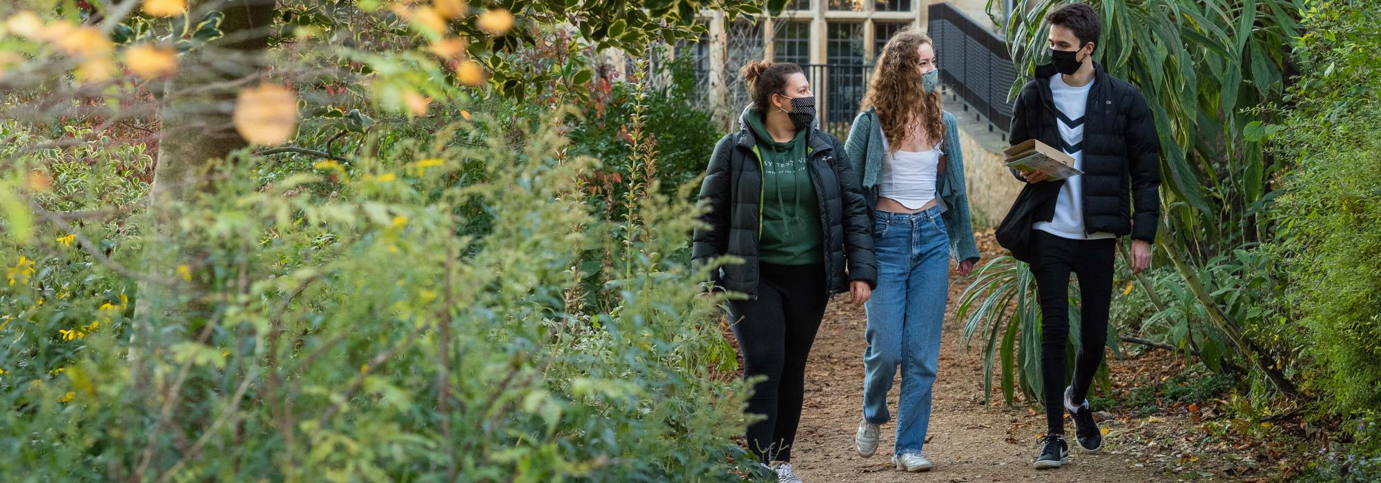 Isabella Dobson, Ellie Garrigan Mattar & Eddie Day (all 2020). Photograph by John Cairns.