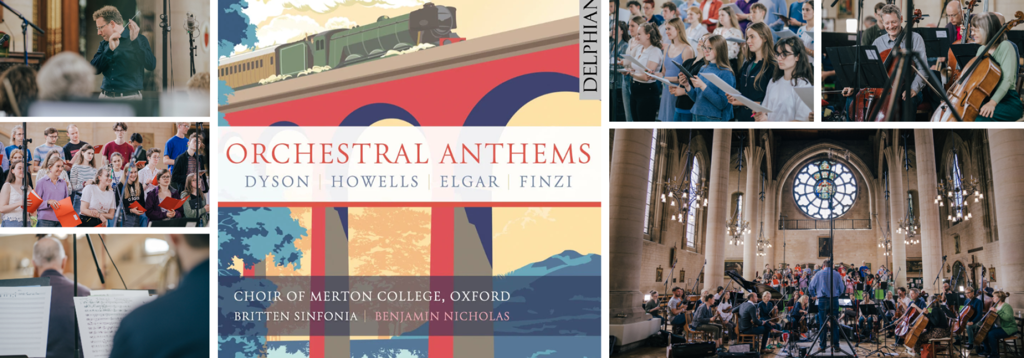Orchestral Anthems: Dyson | Howells | Elgar | Finzi