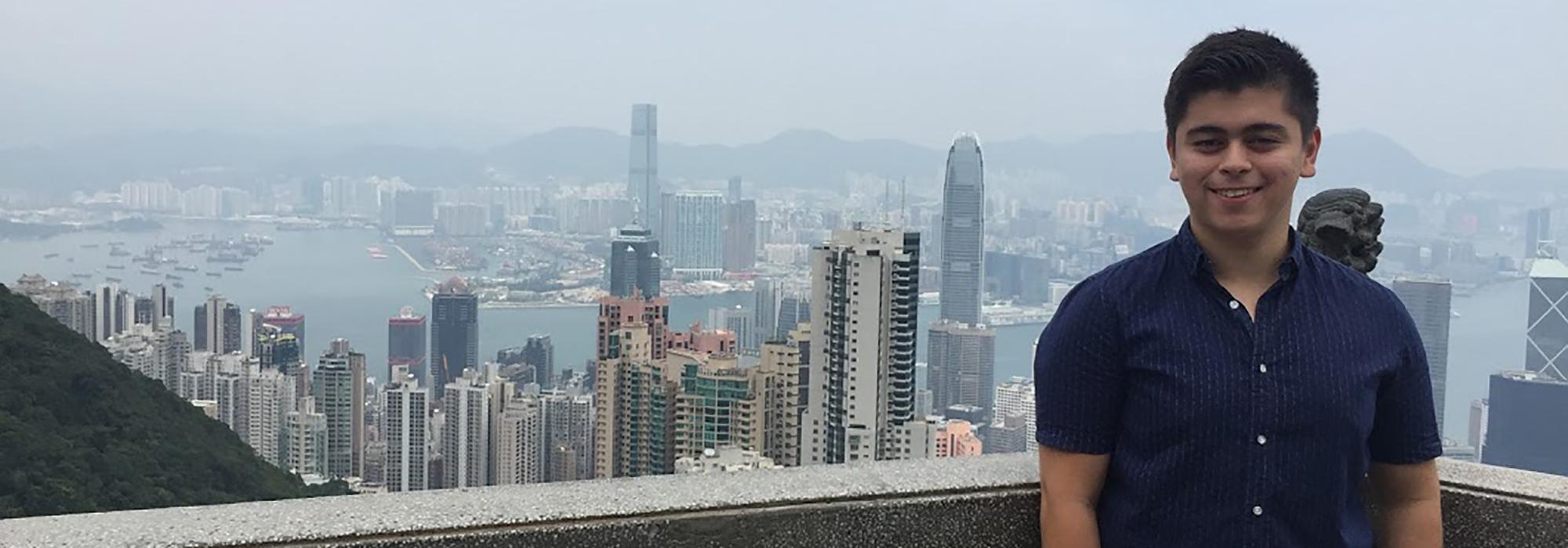 Adrian Burbie in Hong Kong - Photo: © Adrian Burbie