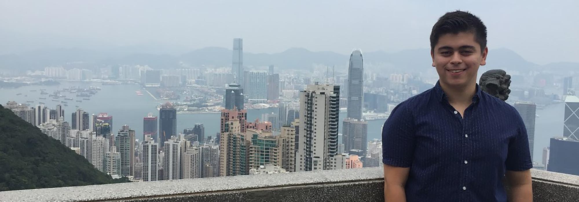 Adrian Burbie in Hong Kong - Photo: © Adrian Burbie Adrian Burbie in Hong Kong - Photo: © Adrian Burbie