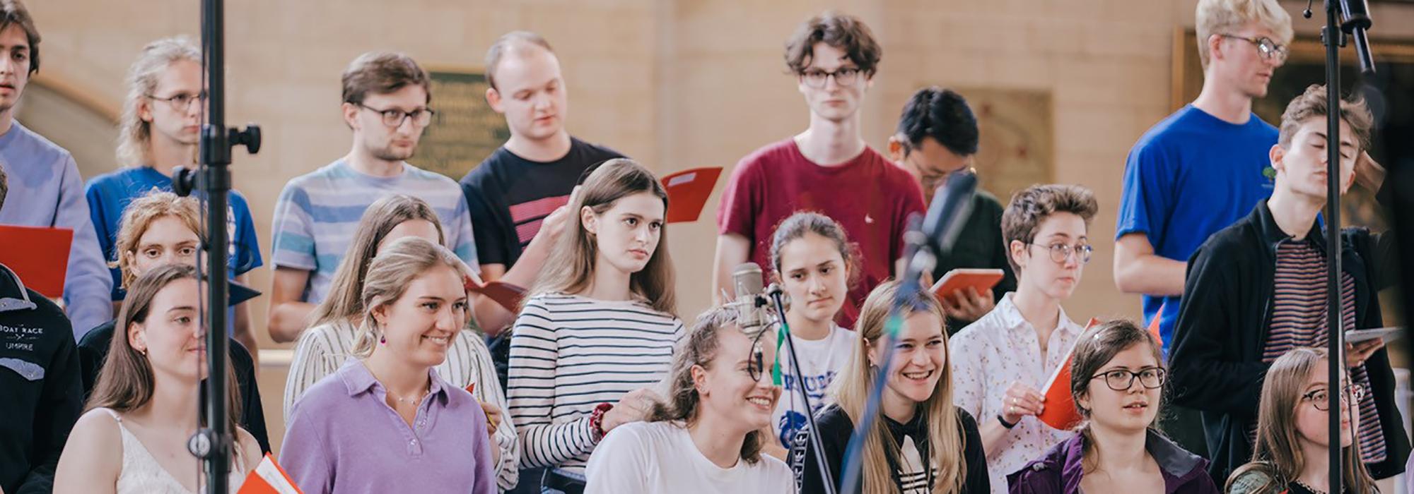 The Choir in rehearsal, 2022