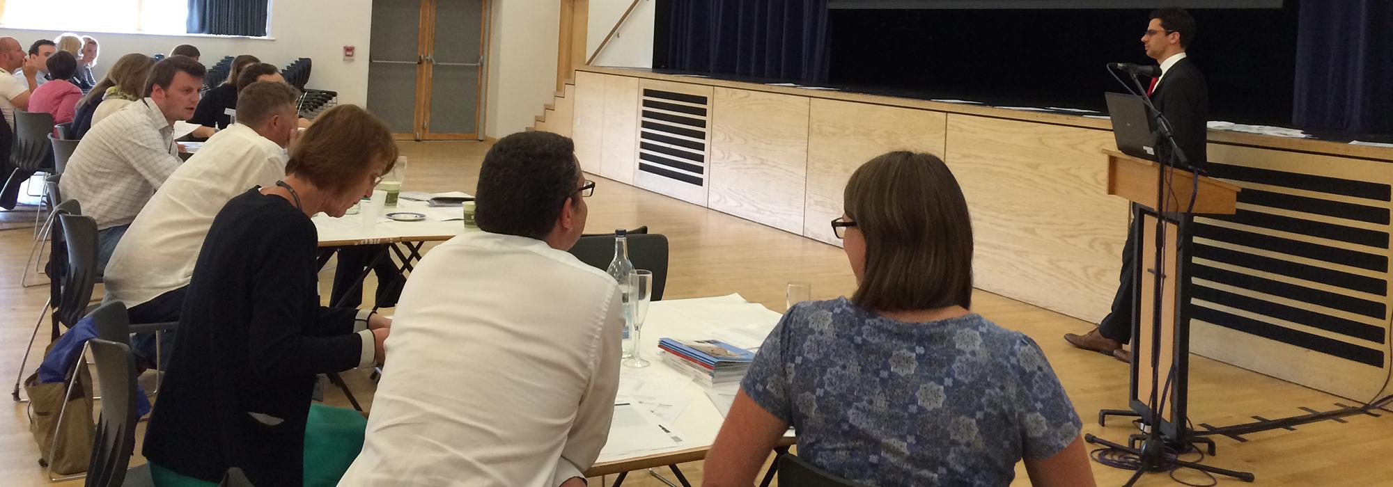 The 2016 Dorset Teachers HE Conference, held at Queen Elizabeth's School in Wimborne Minster