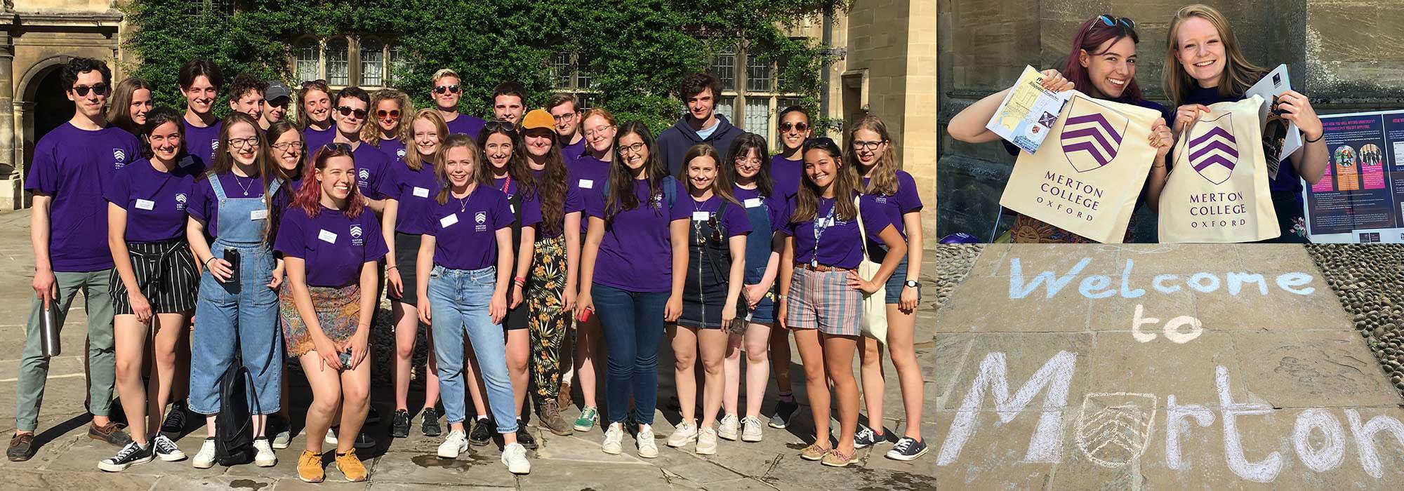 The July 2019 Open Days team