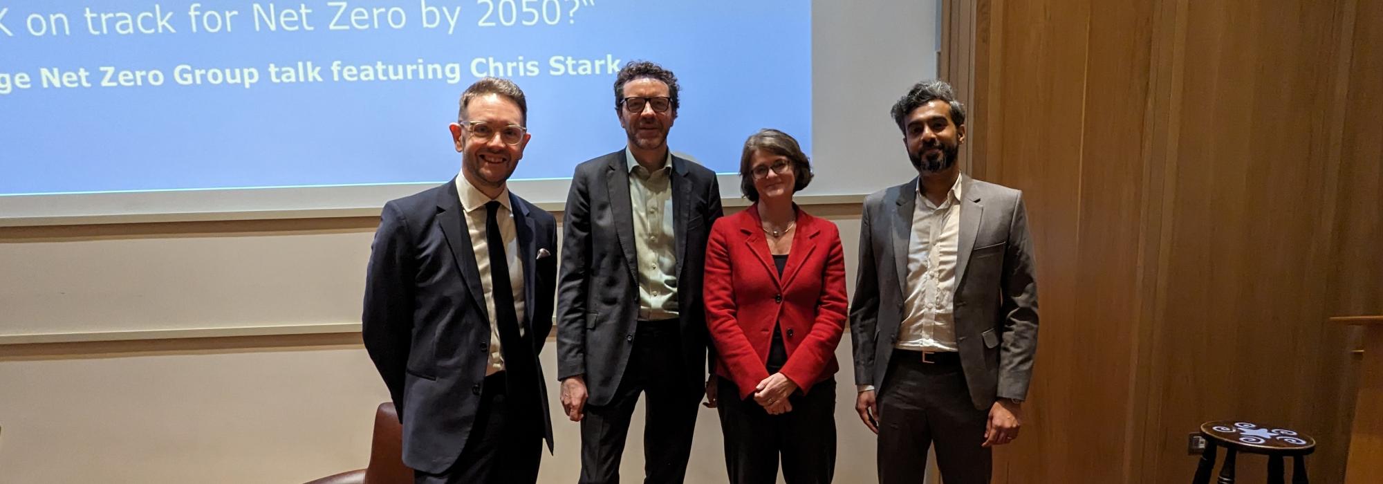 Net Zero Group Meeting with Chris Stark, February 2023