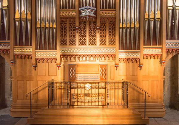 The Dobson Organ in Merton College Chapel