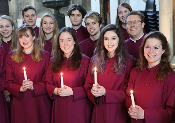 The Choir of Merton College, Oxford, in 2018 - Photo: © KT Bruce www.ktbrucephotography.com