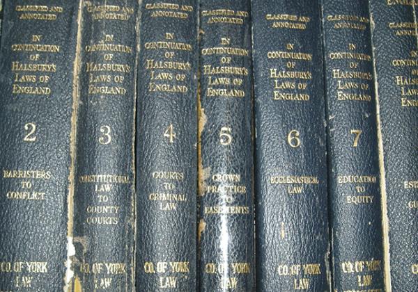 Volumes of The Complete Statutes of England - Photo by Neal Jennings (www.flickr.com/sweetone) used under CC BY-SA 2.0 license