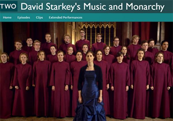 The Choir as featured on the BBC's 'Music & Monarchy' webpages
