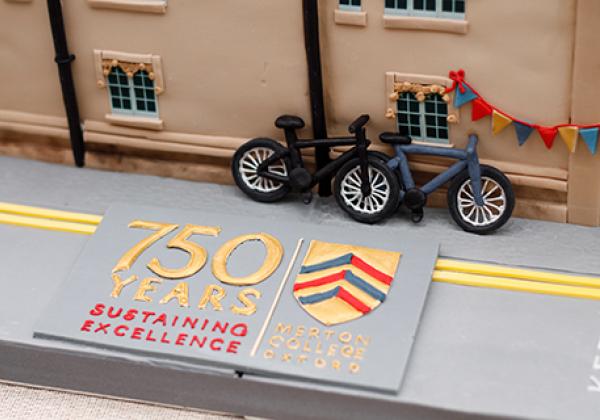 Sustaining Excellence: Merton College's 750th Anniversary Cake