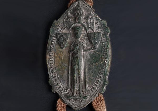 The seal of Ela, Countess of Warwick