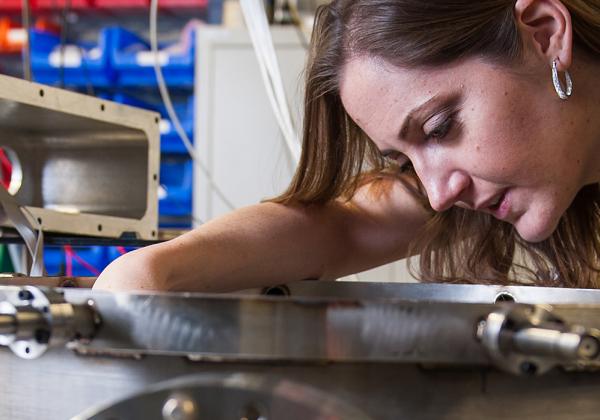 Student in Lab