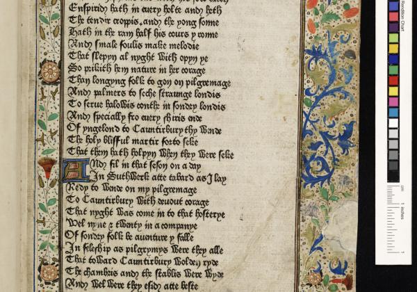 Caxton' Chaucer